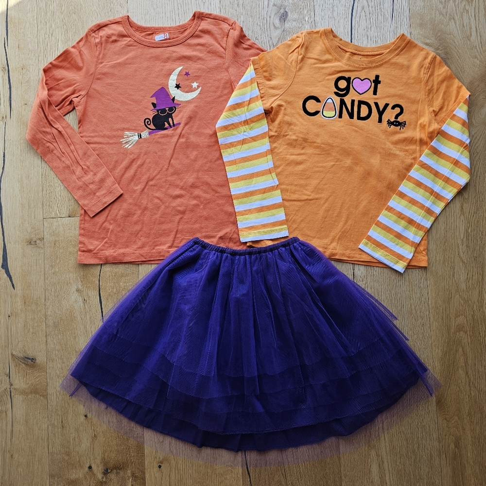 Jcrew Crewcuts Halloween Pull On Tulle Skirt Crazy 8 Girls Target Size 7 8